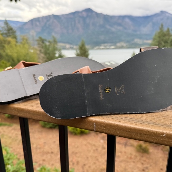 LV Monogram Gladiator Sandals - Women's 12 Size 44 (Read Description) - Picture 4 of 8